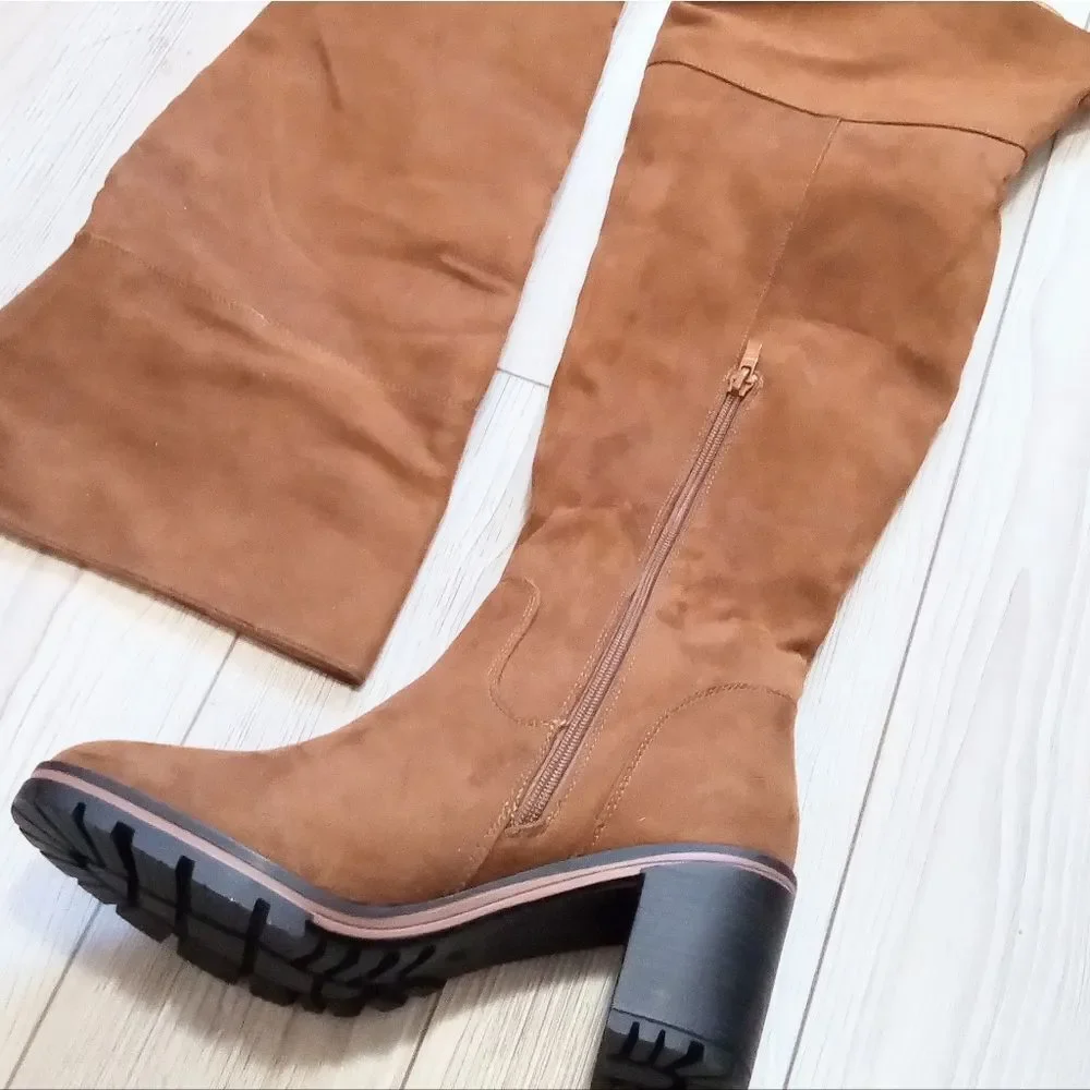 (74-4294) ZBY Women's Over The Knee Boot Sz 9.5